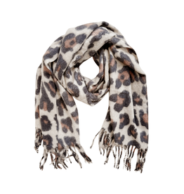 21Jewelz Sjaal met bruin zwarte panterprint