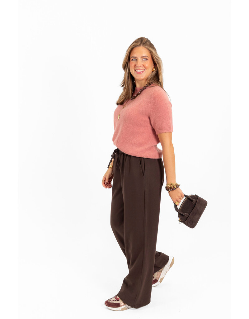 21Jewelz Effen casual jogger - bruin