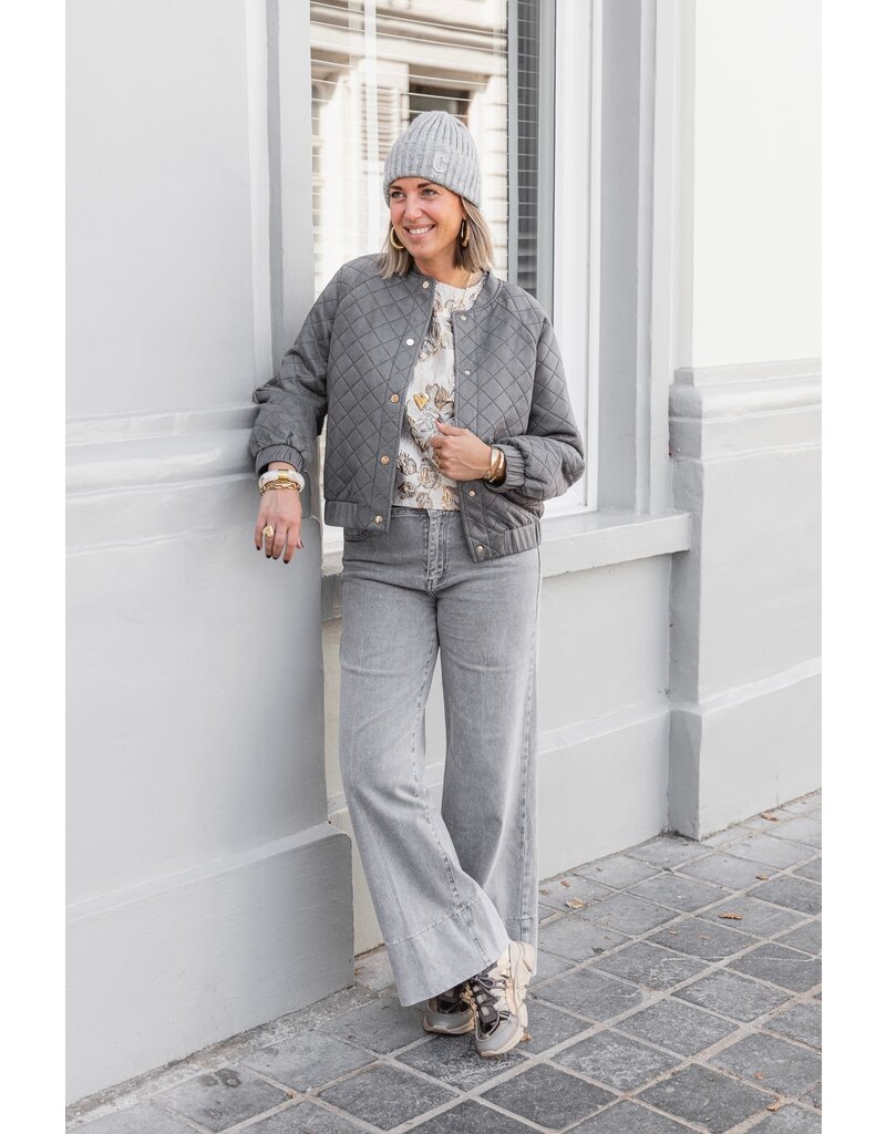 21Jewelz Jeans met omslag - grijs