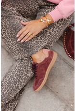 21Jewelz Basic stretch wide leg jeans - panterprint