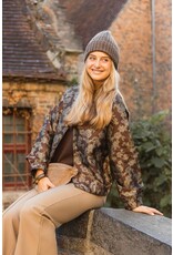 21Jewelz Effen basic truitje met korte mouw - choco bruin