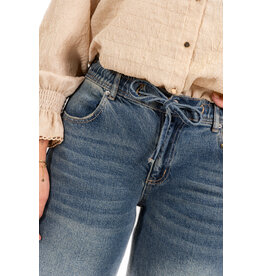 21Jewelz Denim jeans met koordje - vintage blauw