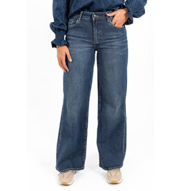 21Jewelz Donkere straight leg jeans - blauw