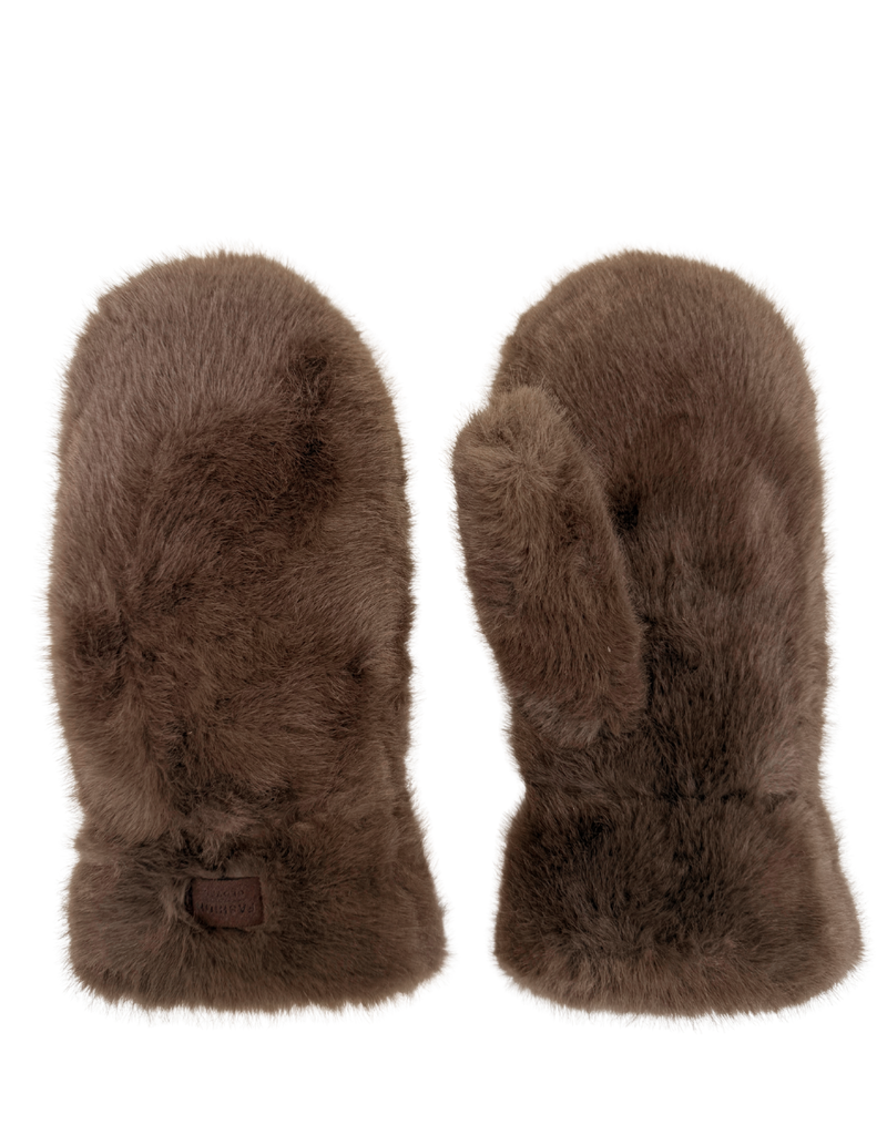 21Jewelz Fluffy wanten - bruin