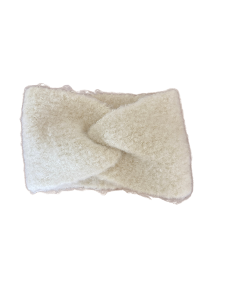 21Jewelz Zachte haarband - ecru