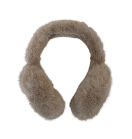 21Jewelz Fluffy oorwarmers - camel