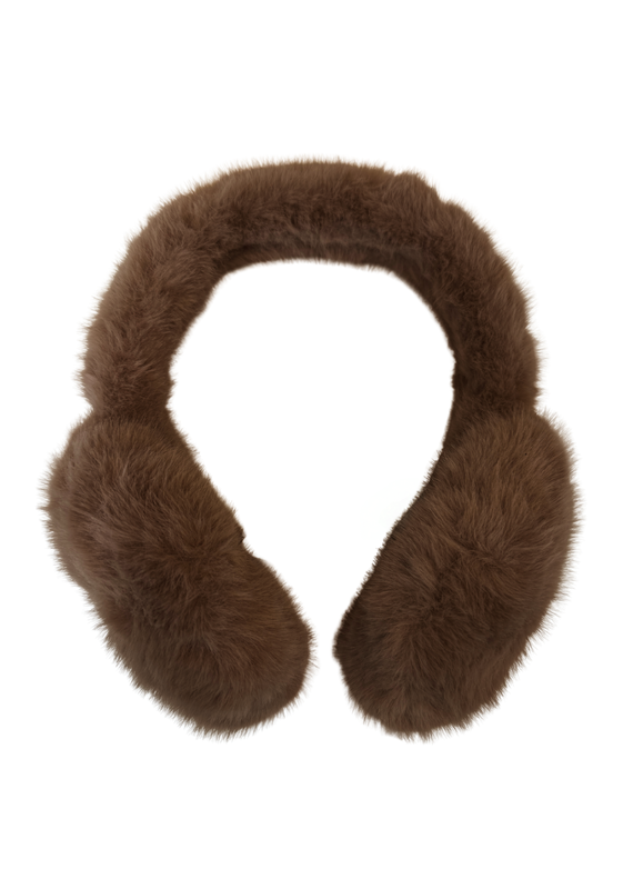 21Jewelz Fluffy oorwarmers - bruin