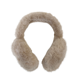 21Jewelz Fluffy oorwarmers - taupe