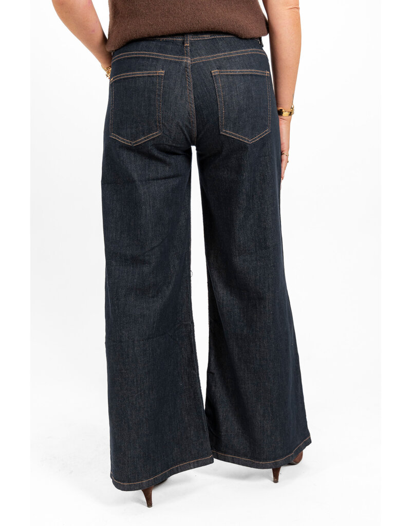 21Jewelz Denim jeans met koordje - donker blauw