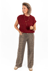 21Jewelz Knitted Spencer - bordeaux