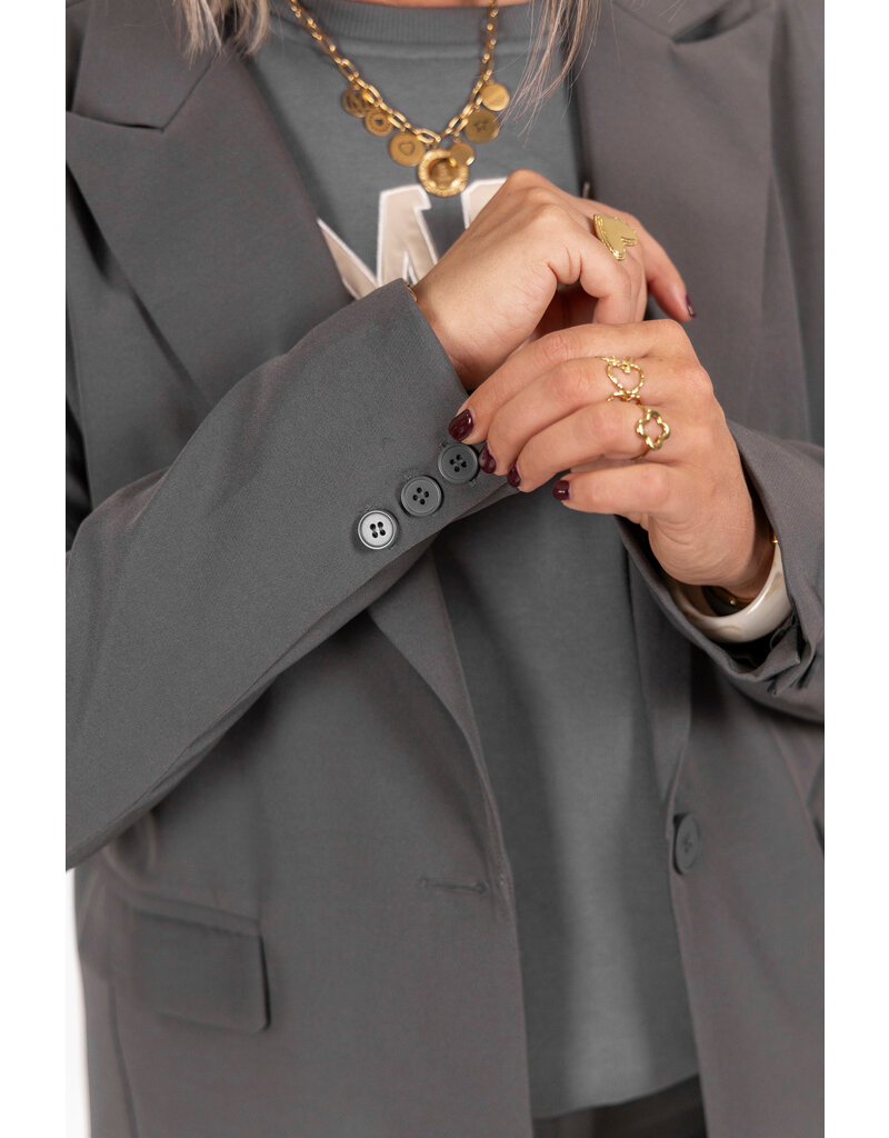21Jewelz - The Label 21Jewelz | Blazer Sara - grijs