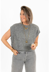 21Jewelz Knitted Spencer - grijs