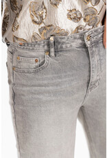 21Jewelz Wide leg jeans met gouden details - lichtgrijs
