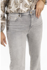 21Jewelz Wide leg jeans met gouden details - lichtgrijs