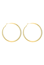 21Jewelz Grote medium oorringen - goud