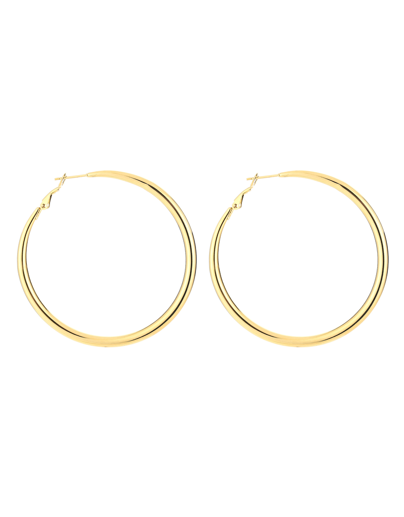 21Jewelz Grote medium oorringen - goud