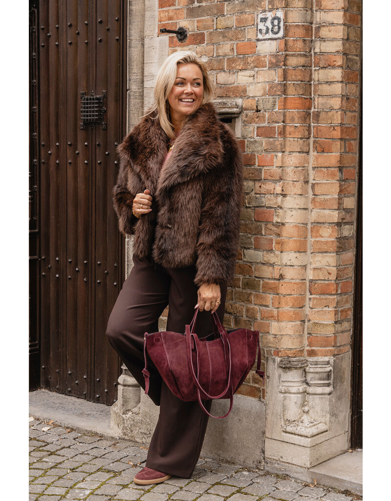 21Jewelz - The Label DWRS x 21Jewelz | Poona - bordeaux/light pink