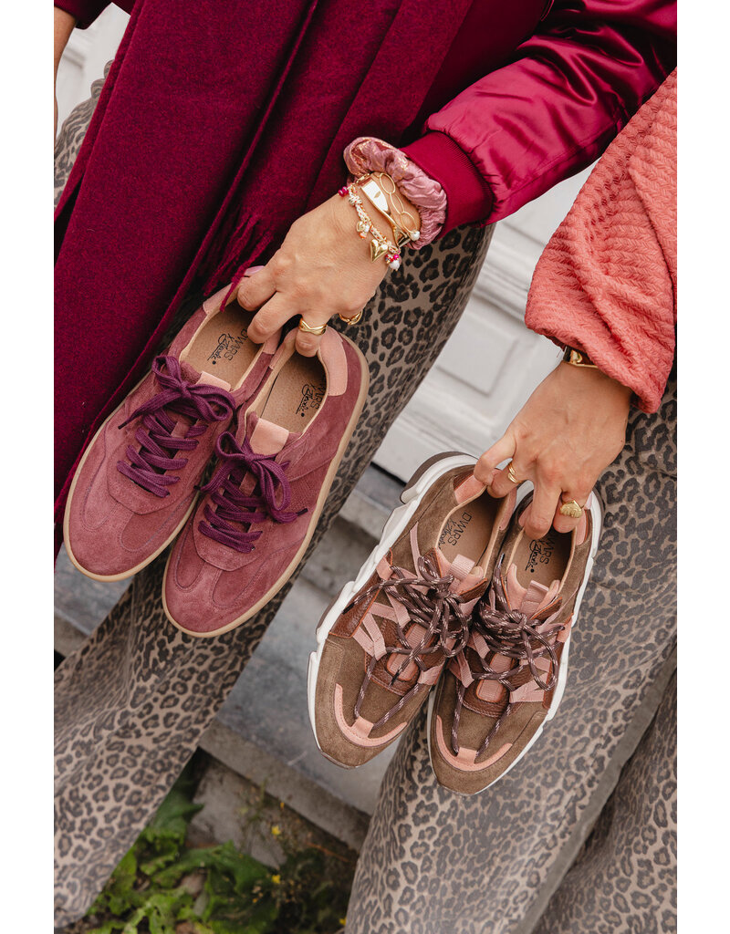 21Jewelz - The Label DWRS x 21Jewelz | Poona - bordeaux/light pink