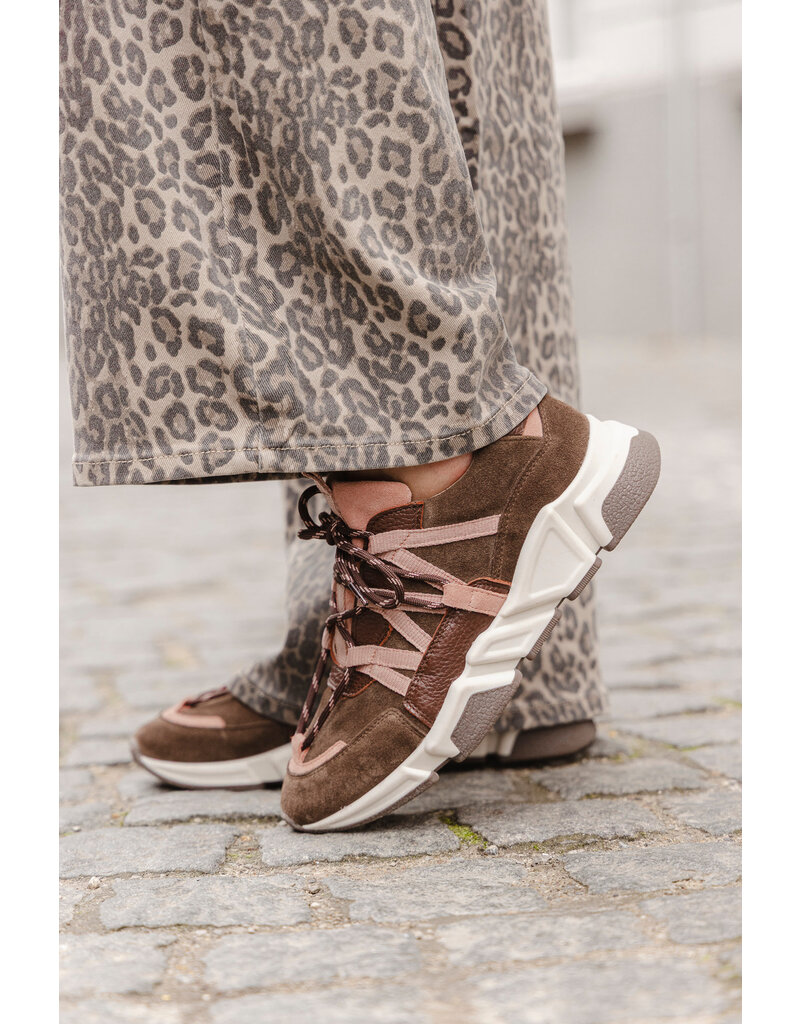 21Jewelz - The Label DWRS x 21Jewelz | Los Angeles - dark brown/light pink