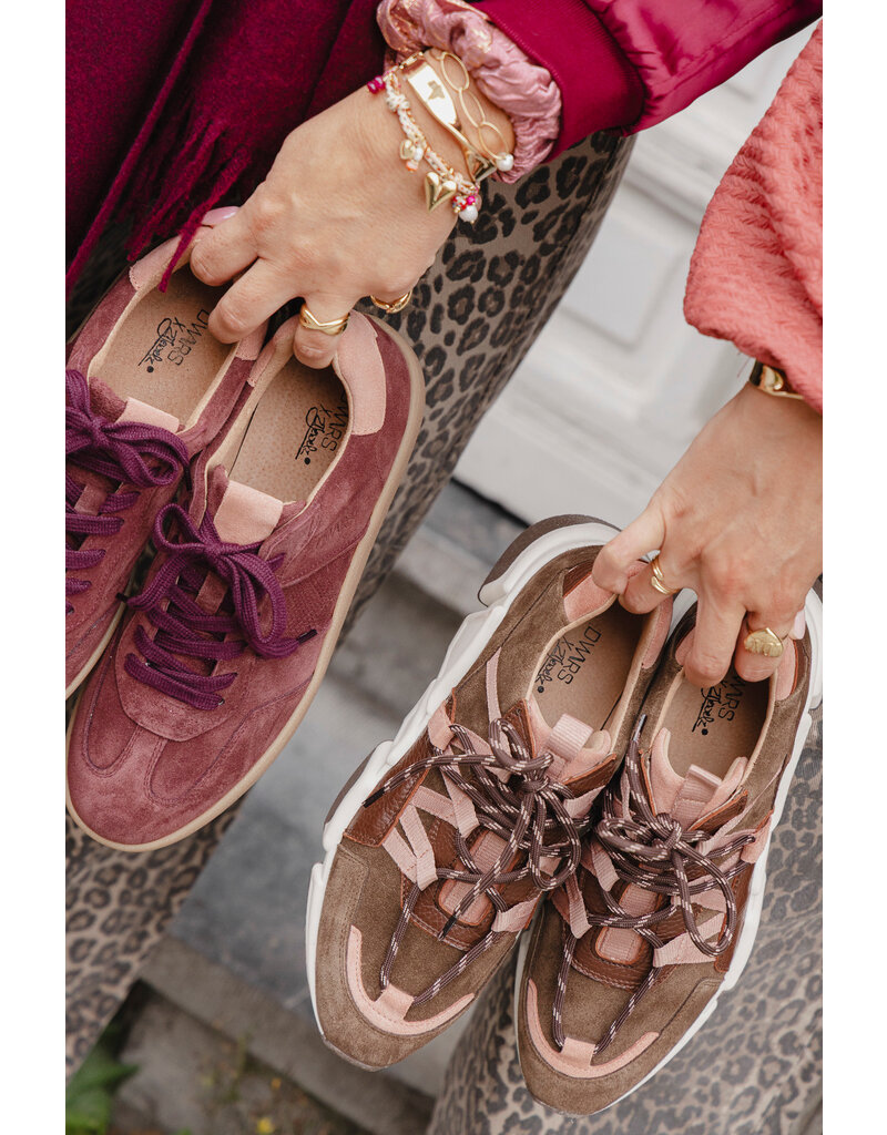 21Jewelz - The Label DWRS x 21Jewelz | Los Angeles - dark brown/light pink