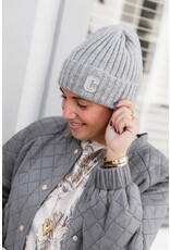 21Jewelz Muts met C embleem - grijs