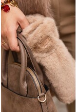 21Jewelz Fluffy wanten - camel