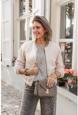 21Jewelz Effen tas met gouden sluiting - Taupe