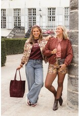 21Jewelz Suede shopper - bordeaux