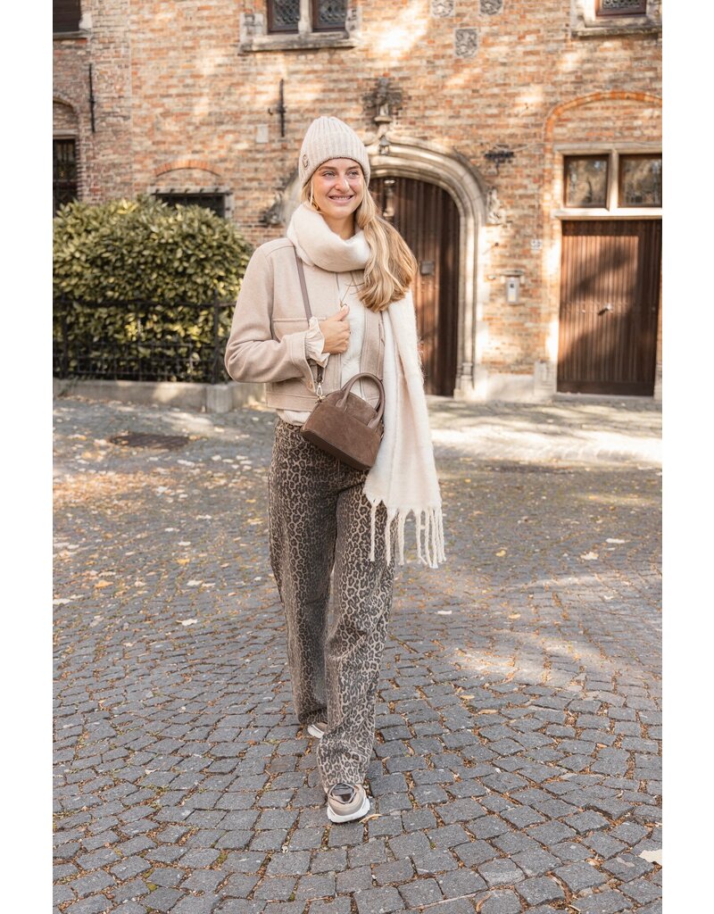 21Jewelz Wollige sjaal - ecru