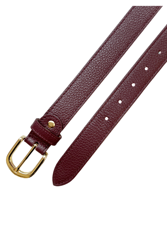 21Jewelz Musthave gold detailed riem - bordeaux