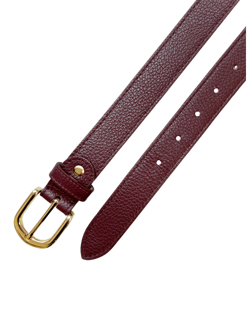 21Jewelz Musthave gold detailed riem - bordeaux