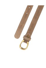 21Jewelz Smalle musthave riem - suede taupe
