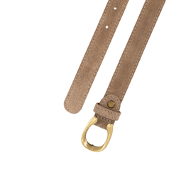 21Jewelz Smalle musthave riem - suede taupe