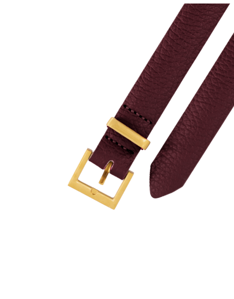 21Jewelz Riem met vierkante gesp - bordeaux