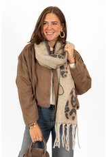 21Jewelz Trendy suede jasje - taupe