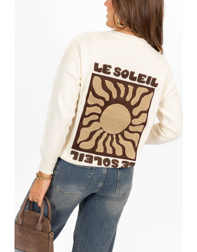 21Jewelz Le soleil trui - ecru