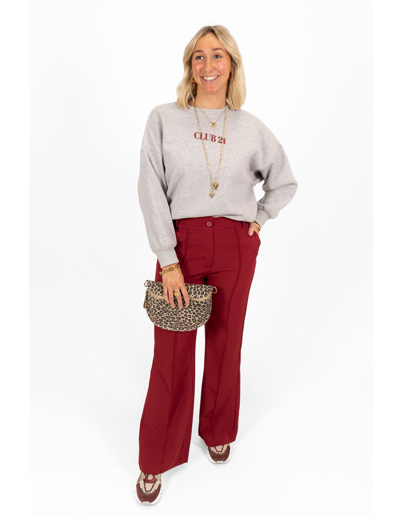 21Jewelz - The Label 21Jewelz | Pantalon Sara - bordeaux