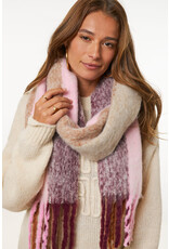 My Jewellery My Jewellery - Roze & burgundy gestreepte sjaal