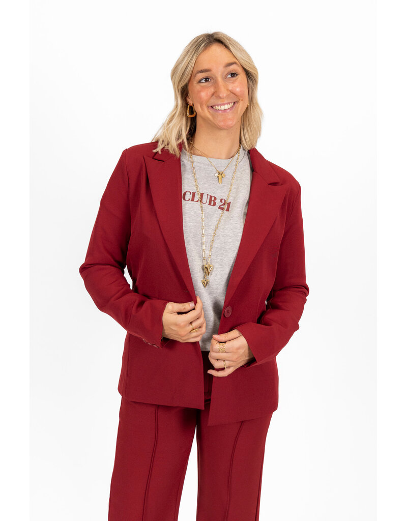 21Jewelz - The Label 21Jewelz | Pantalon Sara - bordeaux