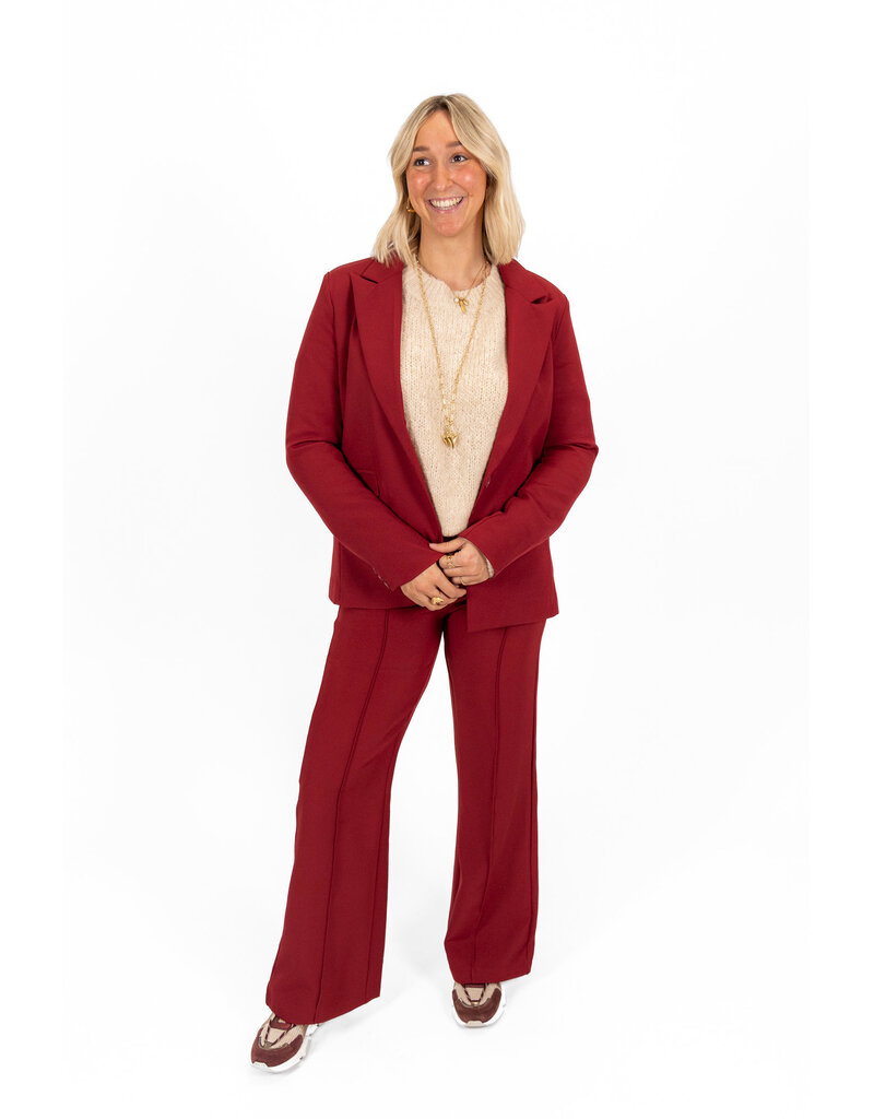 21Jewelz - The Label 21Jewelz | Pantalon Sara - bordeaux