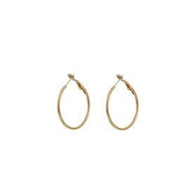 Go Dutch Label D&E - Essential Hoop 30x2 mm - goud