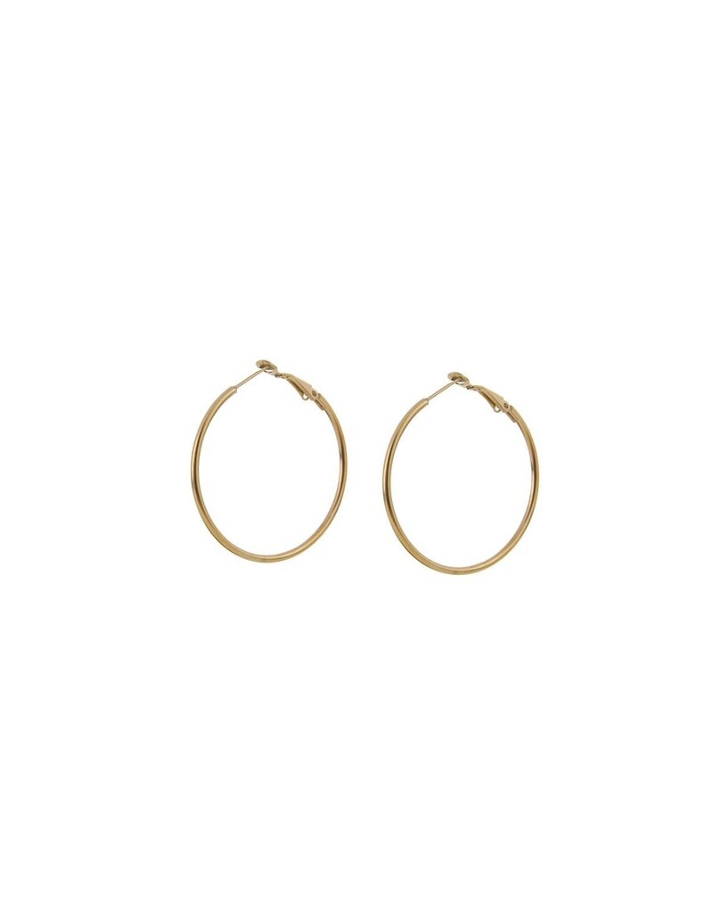 Go Dutch Label D&E - Essential Hoop 40x2 mm - goud