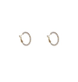 Go Dutch Label D&E - Twisted Hoop 2tone - goud