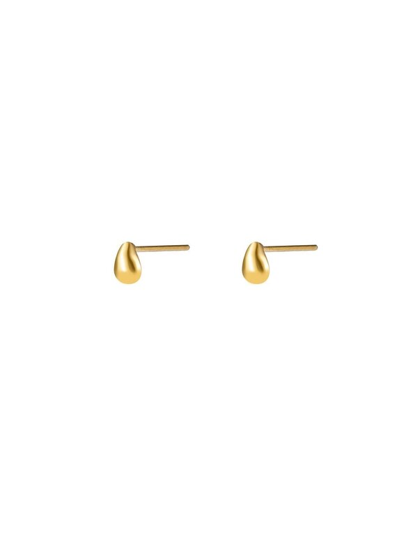 Go Dutch Label D&E - Drop studs mini- goud