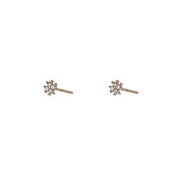 Go Dutch Label D&E - Tiny Clover Stud - goud