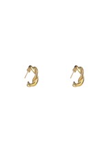Go Dutch Label D&E - Bold Twisted Creole - goud