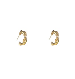 Go Dutch Label D&E - Bold Twisted Creole - goud