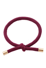 21Jewelz Haar elastiekje bordeaux