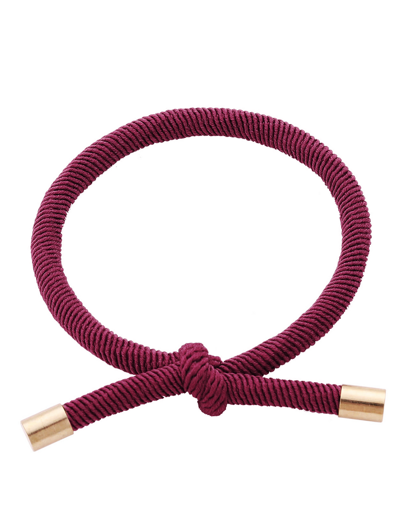 21Jewelz Haar elastiekje bordeaux