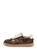 Babouche Babouche - Ira donker bruin/goud